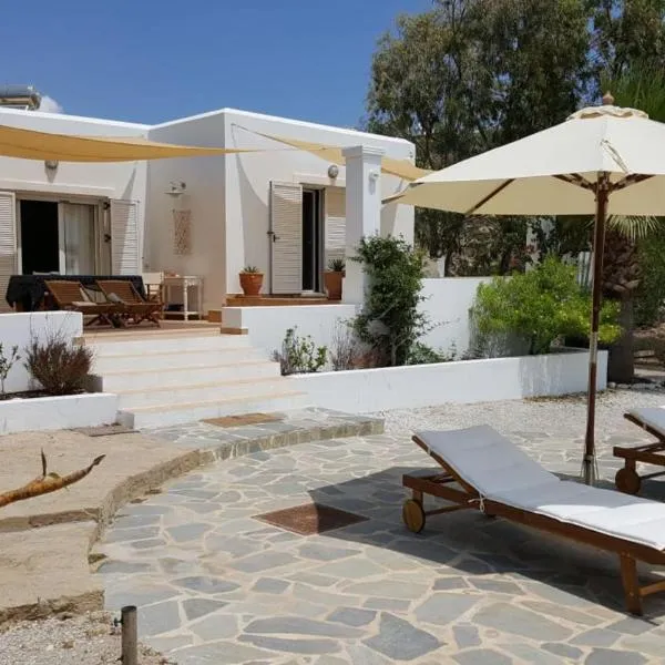 Tranquil Villa with Sea view in Ammopi Karpathos, viešbutis mieste Amopis