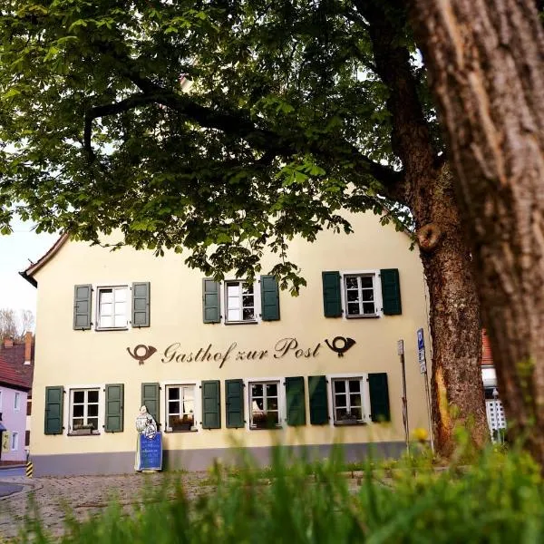 Gasthof zur Post, hotel di Neunkirchen am Brand