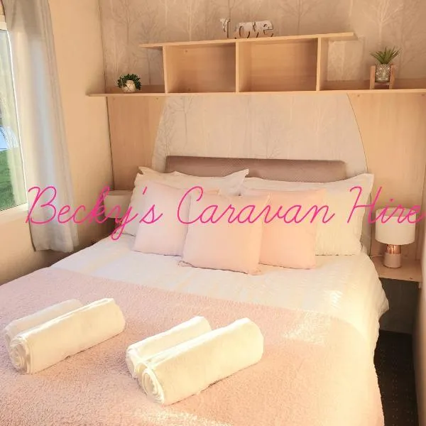 Becky's Caravan at Marton Mere, hotel v destinaci Blackpool