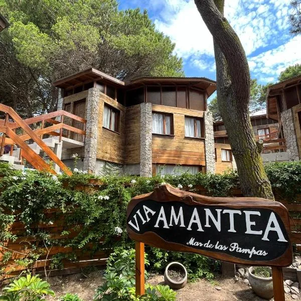 Departamentos Amantea, hotell i Mar de las Pampas