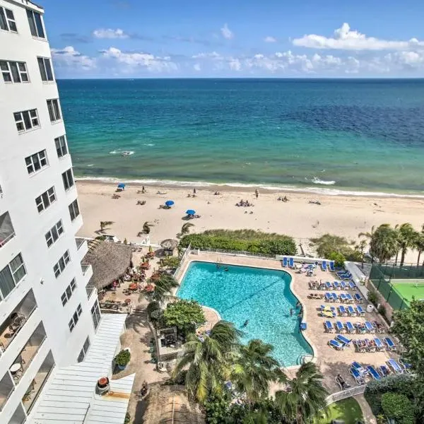 Ft Lauderdale Oceanfront Resort Condo with Views! apts, hotel in Fort Lauderdale