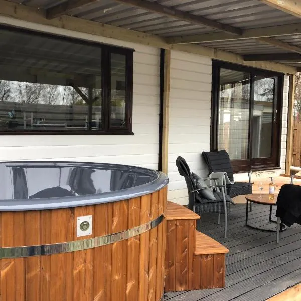Hottub Forest chalet op de Veluwe!, hotel in Putten