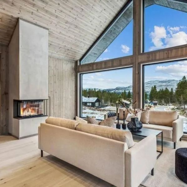 Brand new cabin at Hovden cross-country skiing, hotel in Hovden