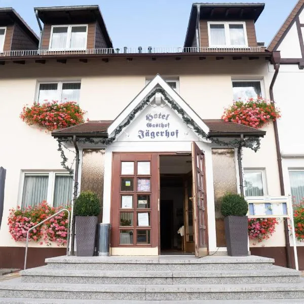 Hotel Jägerhof、バート・ヘルスフェルトのホテル