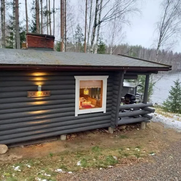 Mökki Salakka Rääkkylä Pohjois-Karjala, hotelli kohteessa Nieminen