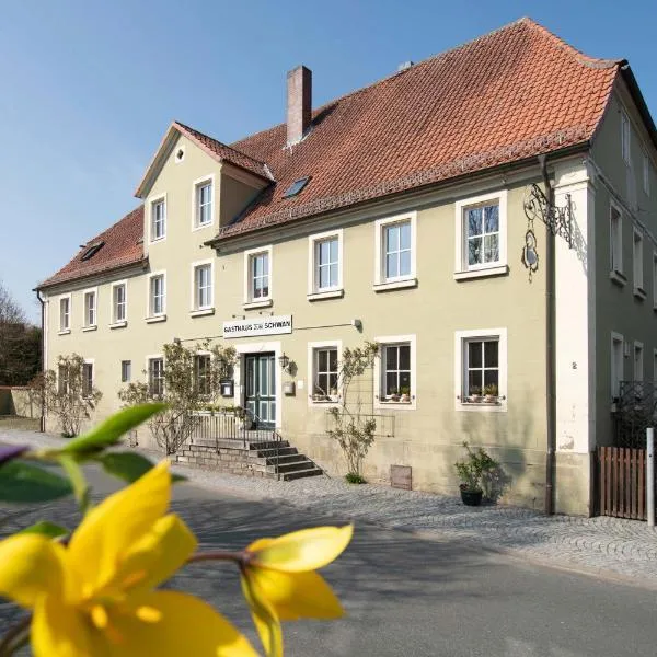 Gasthaus zum Schwan, hotel in Oberscheinfeld