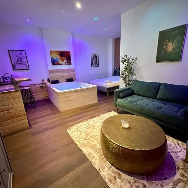 Colline, La suite cinéma spa privée, hotel in Nancy
