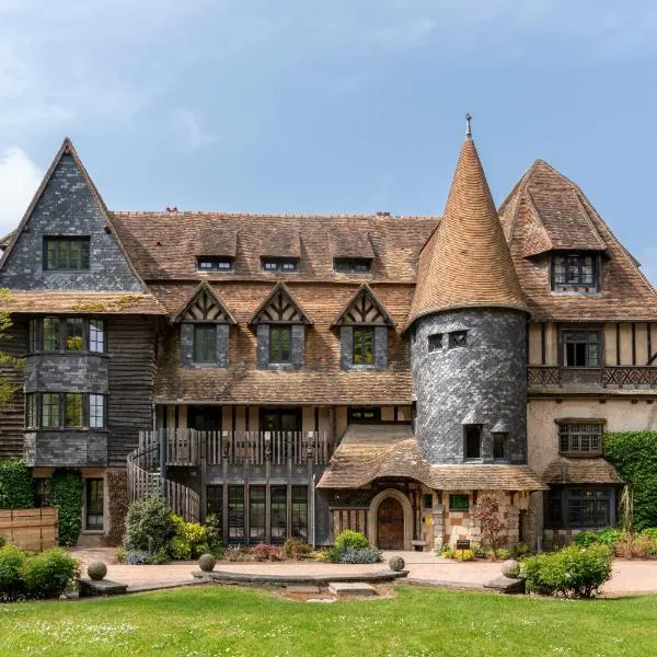 Les Jardins de Coppélia, hotel in Tourville-en-Auge