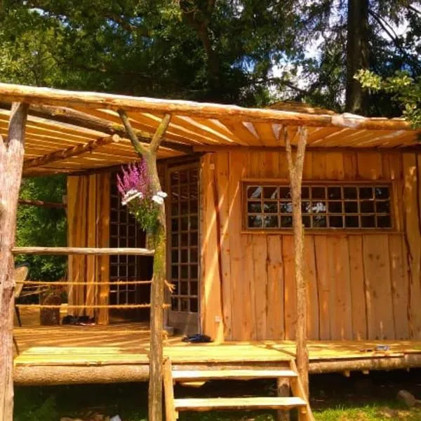 Cabanes des Landes- cabane sur pilotis, hotel in Saint-Éloy-les-Tuileries