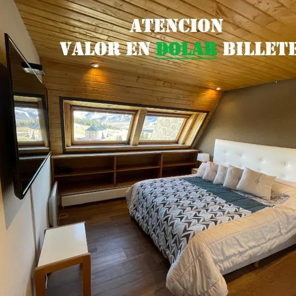 Departamento en Edificio Atenas con excelentes Vistas, hotel v destinaci Las Lenas