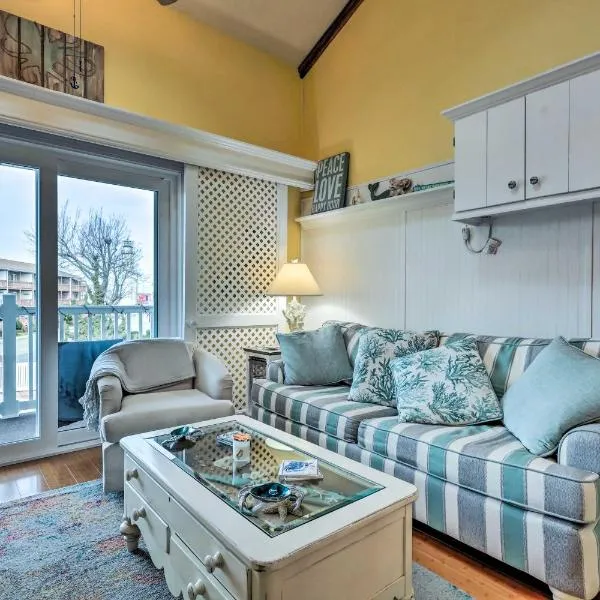 Pool and Beach Access Ocean City Condo with Balconies, hotel in Ocean City