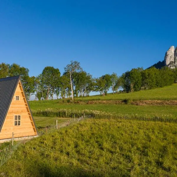 Saint-Nizier-du-Moucherotte에 위치한 호텔 Ferme Rony Camp des Découvreurs