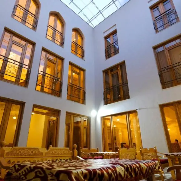 Dog Friendly Hotel $Bukhara - $Hotel Al-Hikmat Boutique Garden