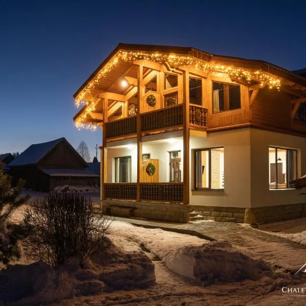 Apartments Chalet Girska Hatyna, hotel i Vorokhta