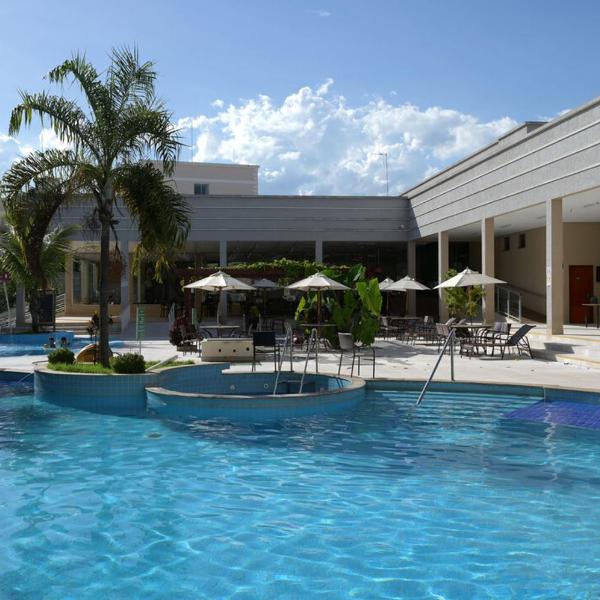 Otimo apto c piscina e Wi Fi em Caldas Novas GO