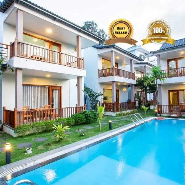 Mộc Lam Bungalow Phú Quốc, hotelli kohteessa Hàm Ninh