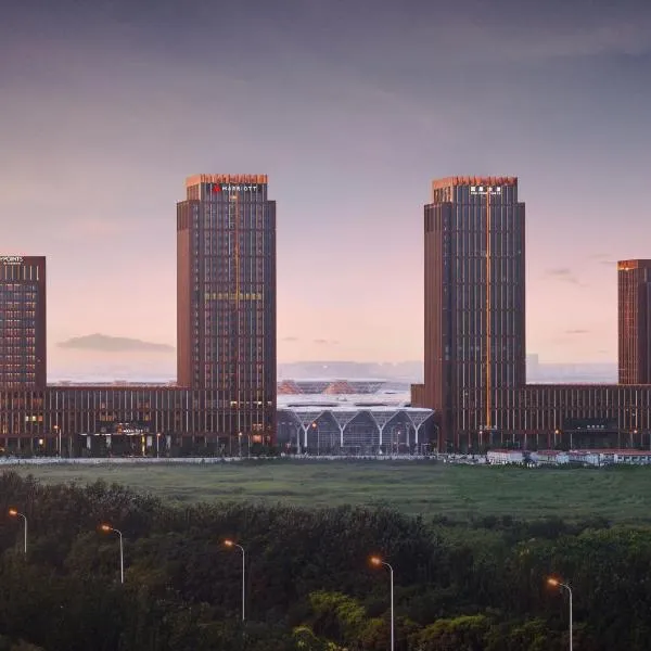 Tianjin Marriott Hotel National Convention and Exhibition Center, hotel v destinaci Tchien-ťin