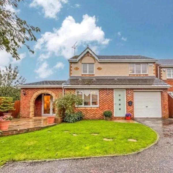 Spacious & modern 3 bedroom house in Peterlee, hotel in Wingate