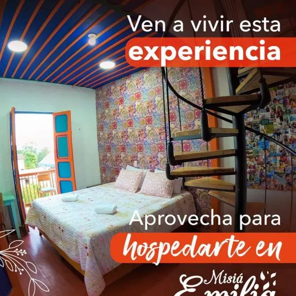 Misiá Emilia, Café - Hostal, hotel in Pueblo Rico
