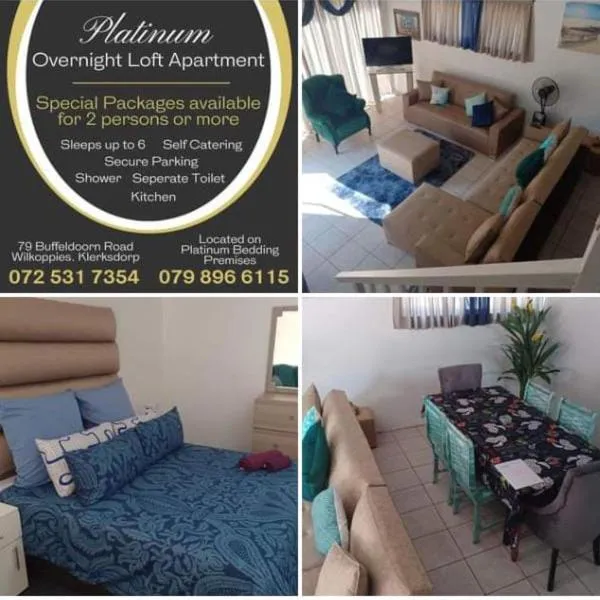 Platinum Loft، فندق في Stilfontein
