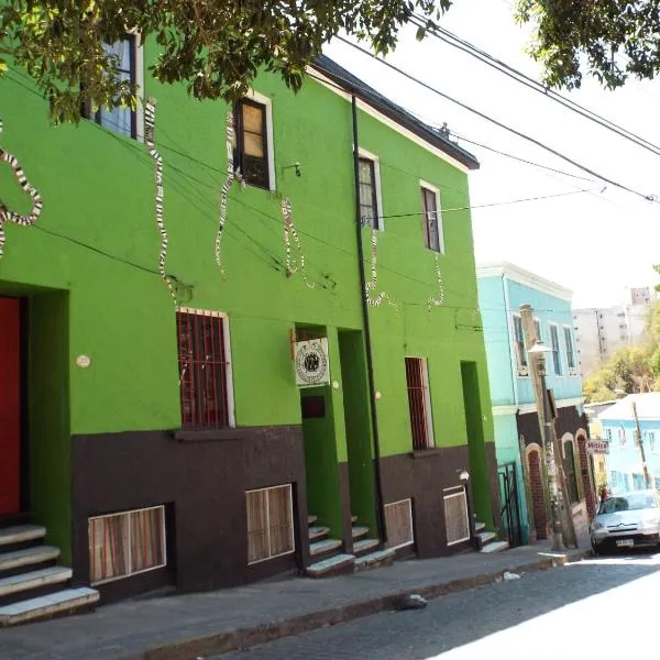 Hostal Casa Verde Limón, hotel a Valparaíso