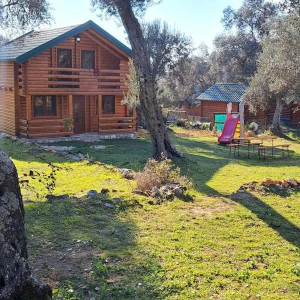 Olive & sea, Luxury two bedrooms cabin for 8, hotel in Ulcinj