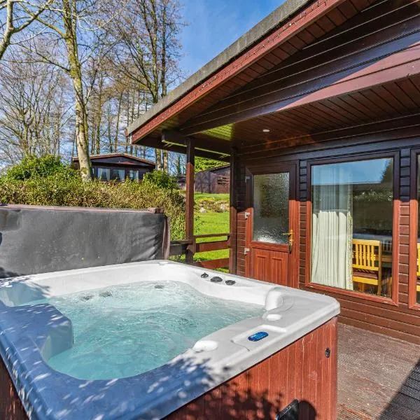 Birch Lodge 12 with Hot Tub, hotel v destinaci Newton Stewart