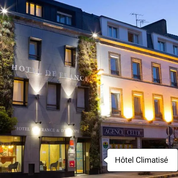 Cit'Hotel Hôtel de France et d'Europe: Concarneau şehrinde bir otel