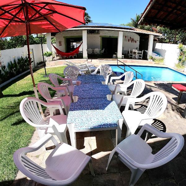 Casa 5 Quartos, Piscina e Praia Pertinho - COMPLETA!