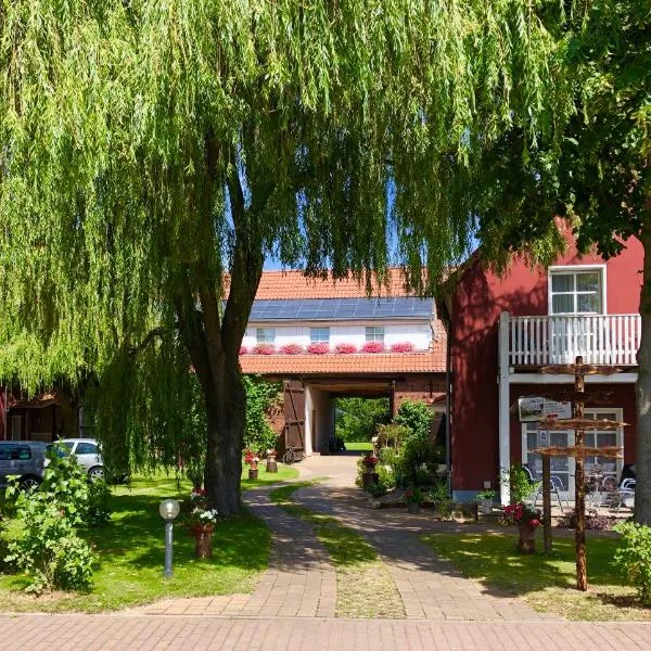Pension Auf der Tenne, hotel v destinaci Klöden