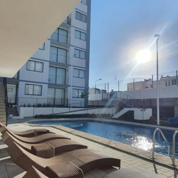 Hermoso Departamento en Tesistán con vista a la alberca, hotel v destinaci San Francisco Tesistán