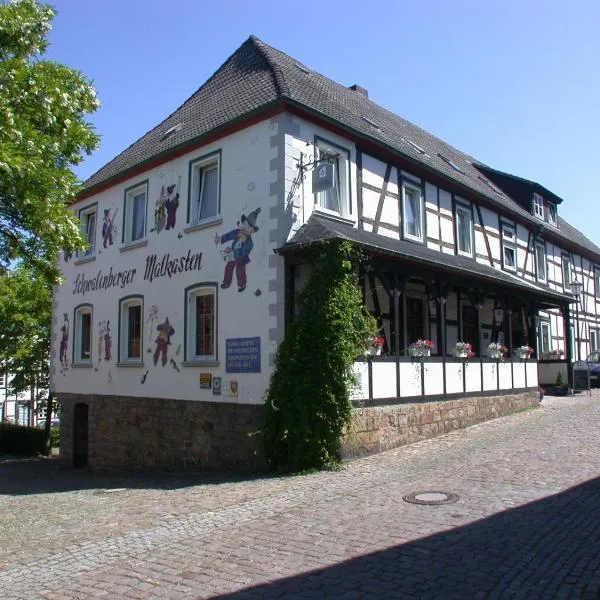 Hotel Schwalenberger Malkasten, готель у місті Marienmünster