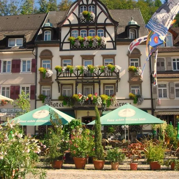 Hotel Restaurant Krone, hotell sihtkohas Wolfach