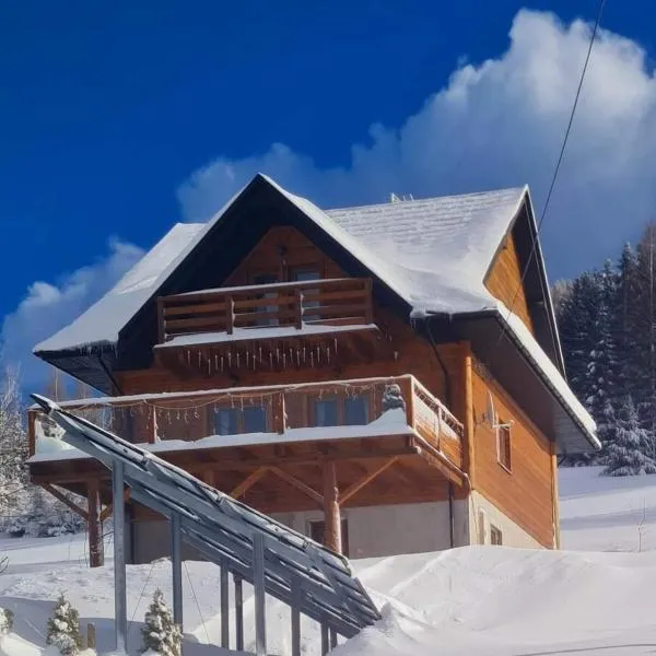 Gorczańska Chata z tarasem widokowym, hotel in Poręba Wielka