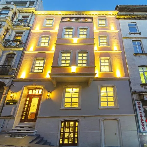 Meroddi Bağdatlıyan - 1892 Heritage Rooms by Galata Tower, hotel v destinaci Istanbul