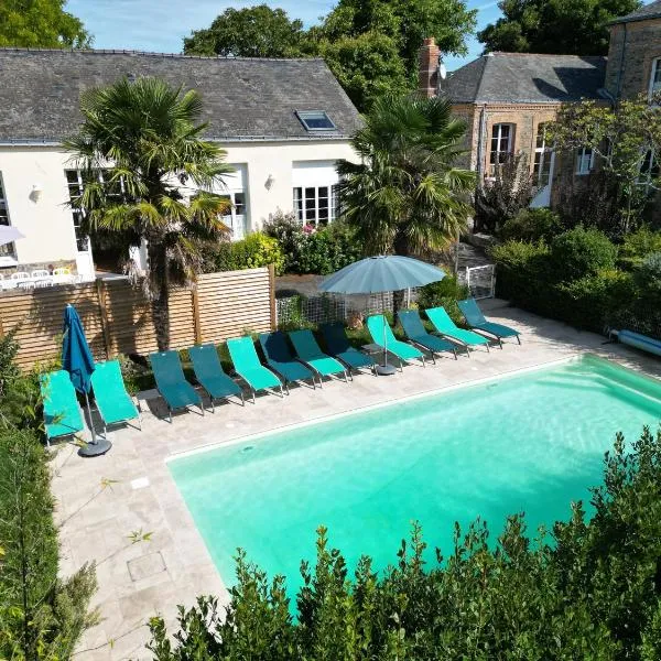 LA RECREATION _ Ancienne école de 1850 rénovée en maison d'hôtes, hotel a Sainte-Reine-de-Bretagne