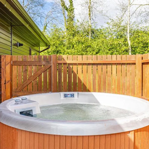 Birch Lodge 20 with Hot Tub, hotel v destinaci Newton Stewart