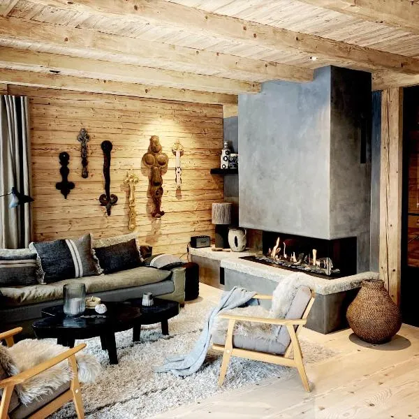 Stefan Glowacz CHALET mit traumhaftem Bergblick, хотел в Грайнау
