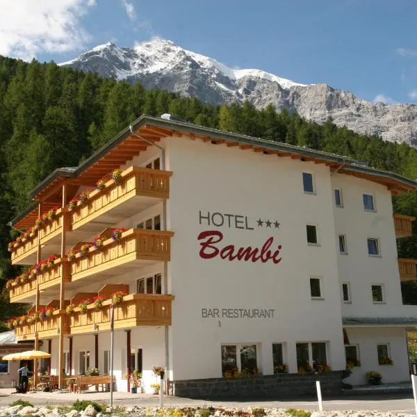 Hotel Bambi Am Park, hôtel à Sulden