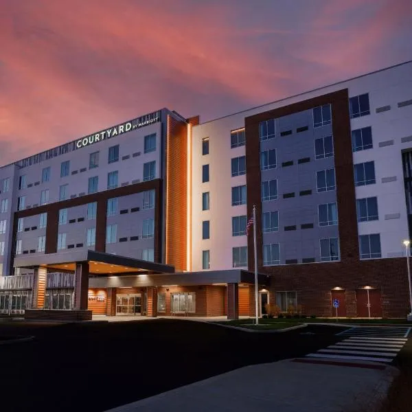 Courtyard by Marriott Indianapolis Fishers、フィッシャーズのホテル