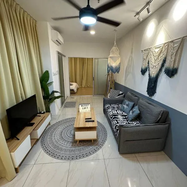 Blest Loft 7 Manhattan Suites ITCC, hotel em Penampang