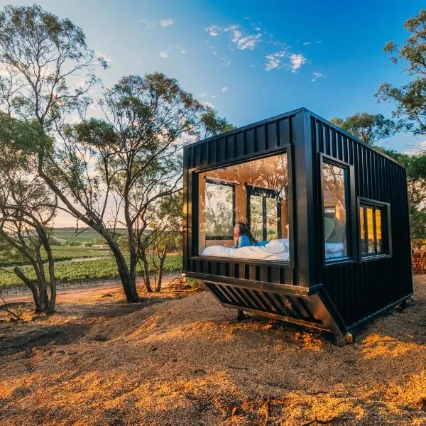 CABN Off Grid Cabins Barossa, hotell i Seppeltsfield