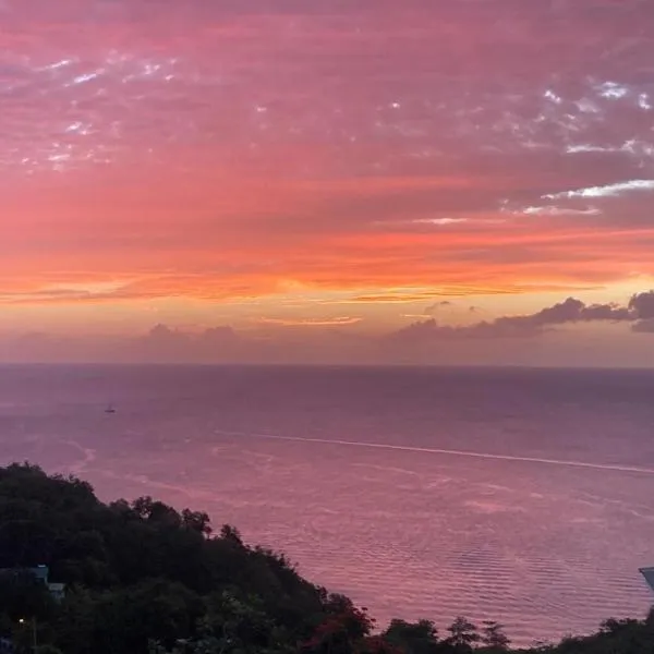 Sunset View Escape, hotel ad Anse La Raye