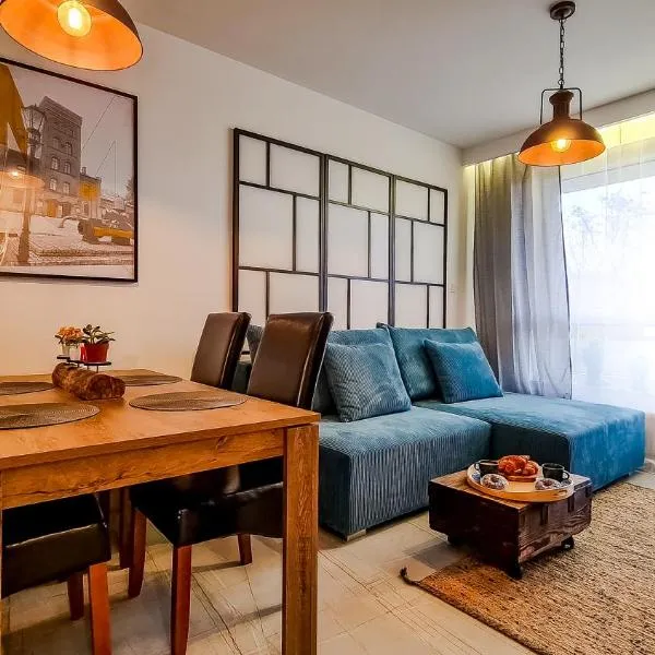 Apartment Przyfabryczny Księży Młyn - Bezpłatny Garaż - Klimatyzacja - FV, hotel em Łódź