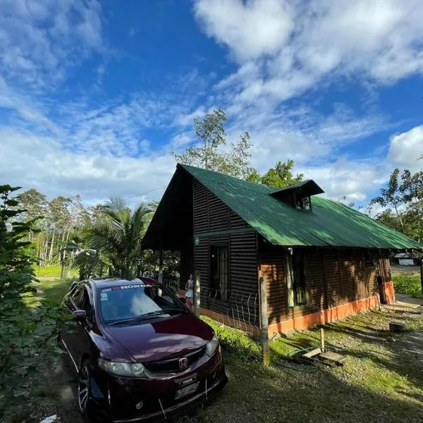 Cabaña para vacacionar río Sarapiqui, hotel v destinaci Sarapiquí