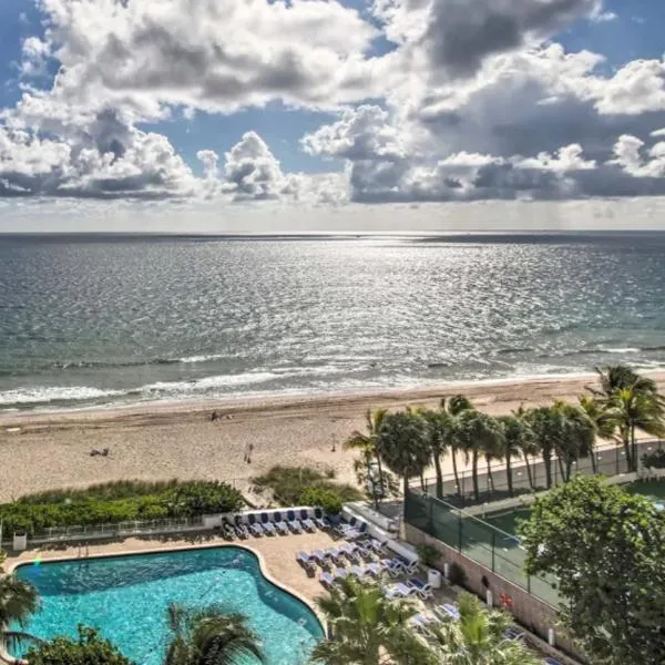 Luxe Waterfront Ft Lauderdale Condo with Beach, Pool apts, hotel in Fort Lauderdale