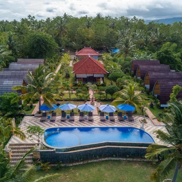 Penida Sunset Ocean View Bungalows, hotel v destinaci Nusa Penida