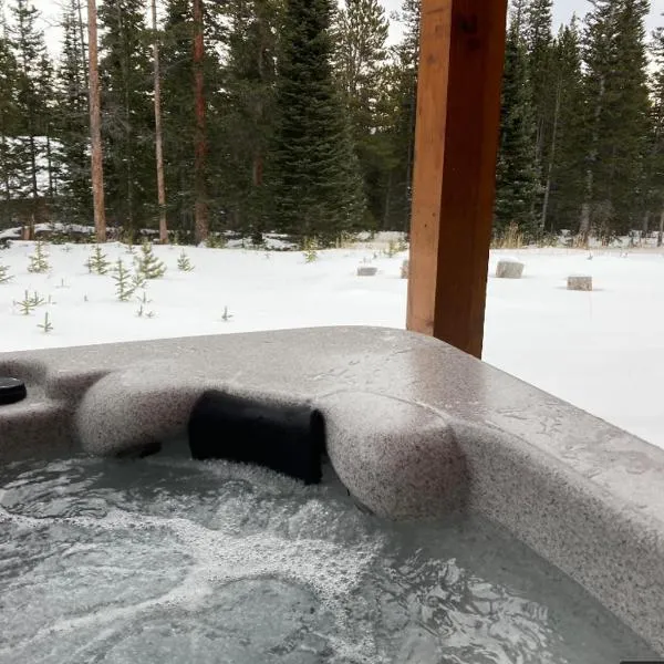 NEW HOT TUB! Secluded, tucked away cabin, hotell i Leadville