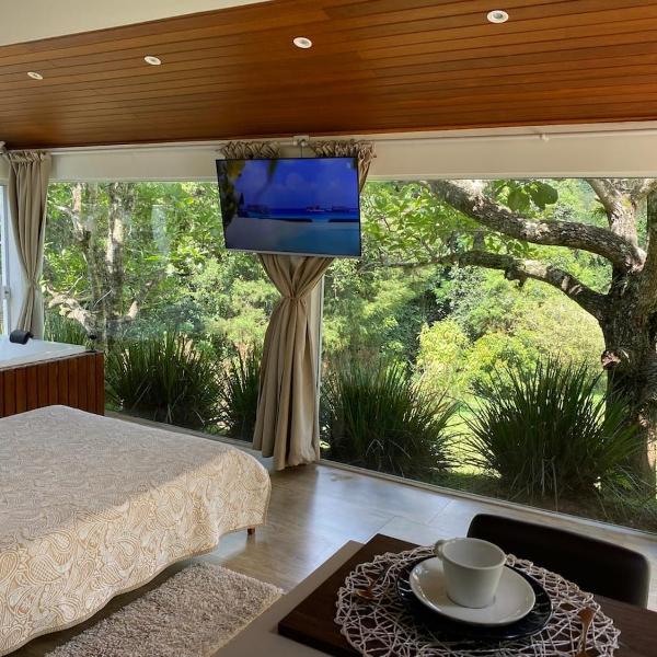 Loft Vidro Garden em Condomínio Rota do Vinho São Roque