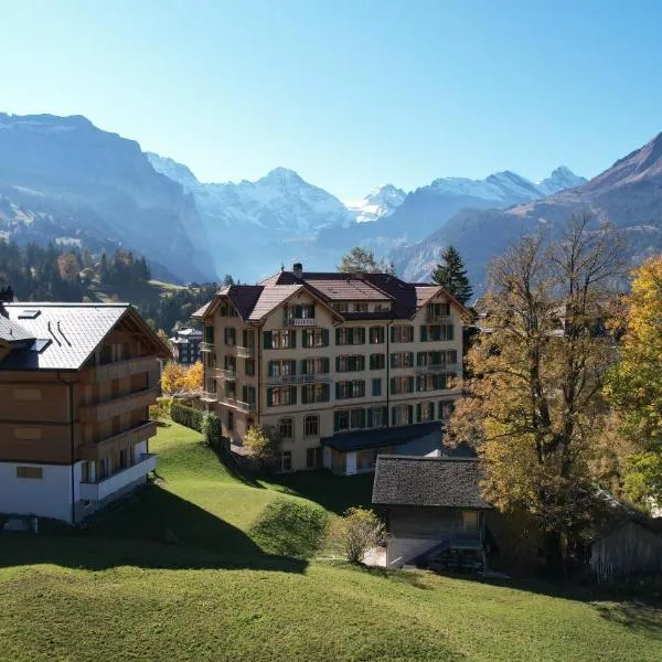 Historic Hotel Falken, hotel en Stechelberg